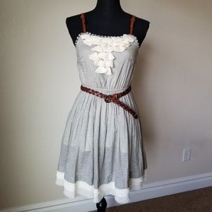 CIEL USA - faux leather straps dress